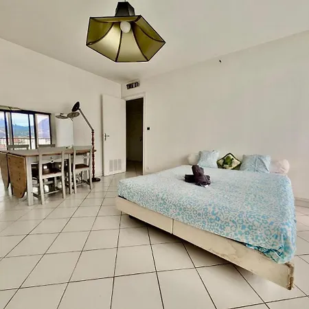 Apartmán 80 M2 - 8th Floor With Free Parking - 5 Guests Grenoble